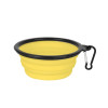 Silicone Pet Bowls Yellow